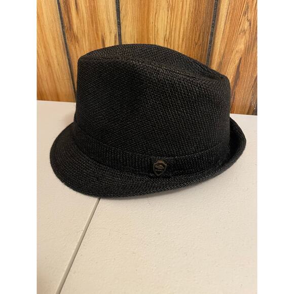 Pamoa fedora premium headwear 100% Linen s/m black new with tags unisex - Picture 3 of 8